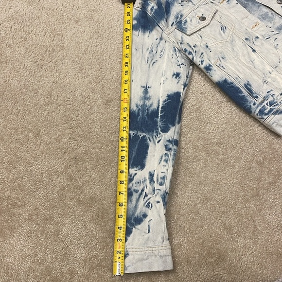 Free people  tie-dye denim jacket - Picture 8 of 9